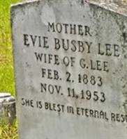 Sabra Evoline "Evie" Busby Lee