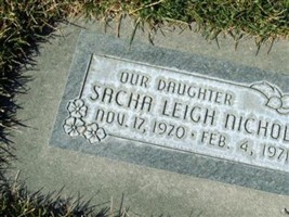 Sacha Leigh Nichol Sacha Leigh Nichol