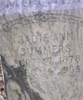 Sadie Ann Summers Sadie Ann Summers