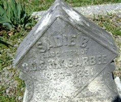 Sadie B. Barbee Sadie B. Barbee