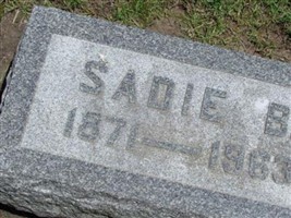 Sadie B "Sarah" Sunderland Sadie B "Sarah" Sunderland