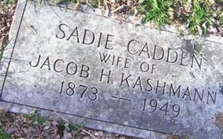 Sadie Cadden Kashmann Sadie Cadden Kashmann