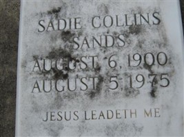 Sadie Collins Sands Sadie Collins Sands