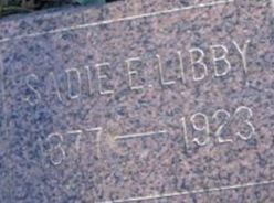 Sadie E. Libby