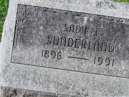 Sadie E. Sunderland