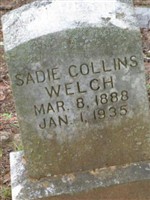 Sadie Elmira Collins Welch Sadie Elmira Collins Welch