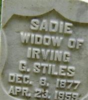 Sadie F. McCoy Stiles