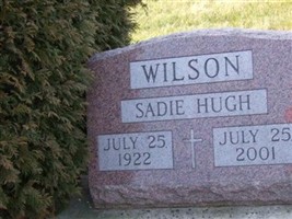 Sadie HUGH WILSON