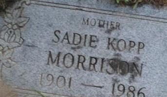 Sadie Kopp Morrison