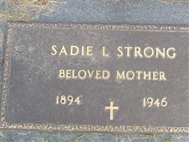 Sadie L Strong Sadie L Strong