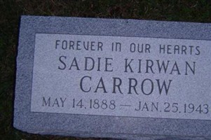 Sadie M Kirwan Carrow