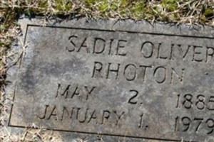 Sadie Oliver Rhoton Sadie Oliver Rhoton