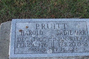 Sadie Orr Pruitt