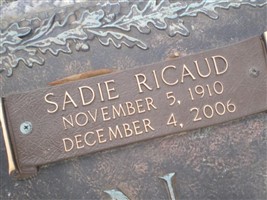 Sadie Ricaud Bordelon