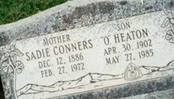 Sadie (Sarah) Jane Lusk Conners Sadie (Sarah) Jane Lusk Conners