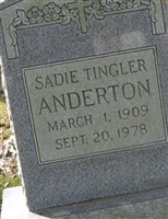 Sadie Tingler Anderton Sadie Tingler Anderton