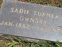 Sadie Turner Ownsby