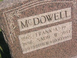 Sadie W McDowell