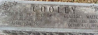 Sadie Williams McCraw Cooley Sadie Williams McCraw Cooley