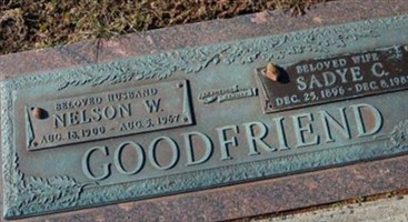 Sadye C. Goodfriend Sadye C. Goodfriend