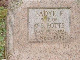 Sadye F. Potts