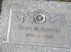 Sadye M Pierce Schwarz Sadye M Pierce Schwarz