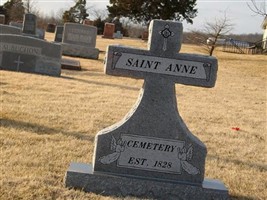 Saint Anne Cemetery Saint Anne Cemetery