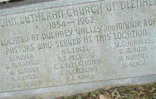 Saint Johns of Blenheim Lutheran Cemetery