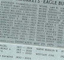 Saint Margarets Cemetery, Eagle Butte Valley