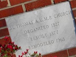 Saint Thomas AUMP Church Cemetery