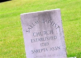 Salem Baptist Church Cemetery Salem Baptist Church Cemetery