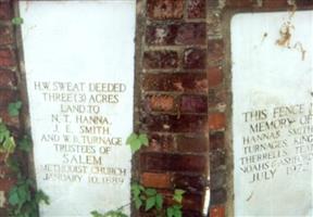 Salem Methodist Church Cemetery