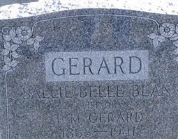Sallie Belle Bean Gerard