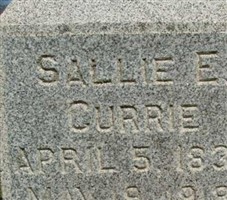 Sallie E. Foley Currie