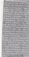 Sallie L. Watson Sallie L. Watson