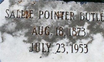 Sallie Pointer Butler Sallie Pointer Butler