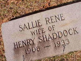 Sallie Rene Walthall Shaddock Sallie Rene Walthall Shaddock
