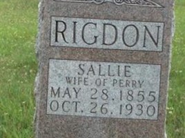 Sallie Snook Rigdon