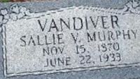 Sallie V. Murphy Vandiver Sallie V. Murphy Vandiver