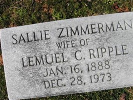 Sallie Zimmerman Ripple Sallie Zimmerman Ripple