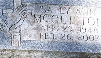 Sally Ann McQuiston Sally Ann McQuiston