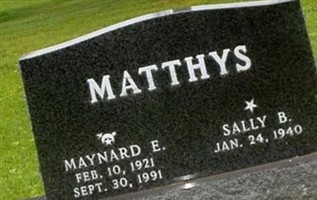 Sally B. Matthys Sally B. Matthys