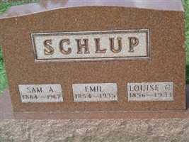 Sam A. Schlup Sam A. Schlup