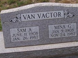 Sam A. Van Vacton Sam A. Van Vacton