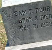 Sam E. Poor