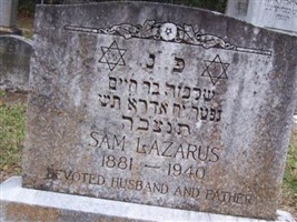 Sam Lazarus Sam Lazarus