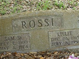 Sam Rossi, Sr Sam Rossi, Sr