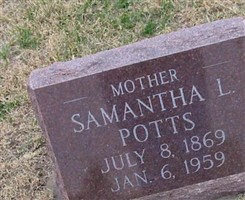 Samantha L Potts Samantha L Potts