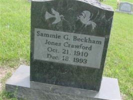 Sammie G. Beckham Jones Crawford