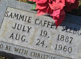 Sammie Caffey Sledge
